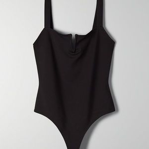 Babaton Notch Black Bodysuit XS